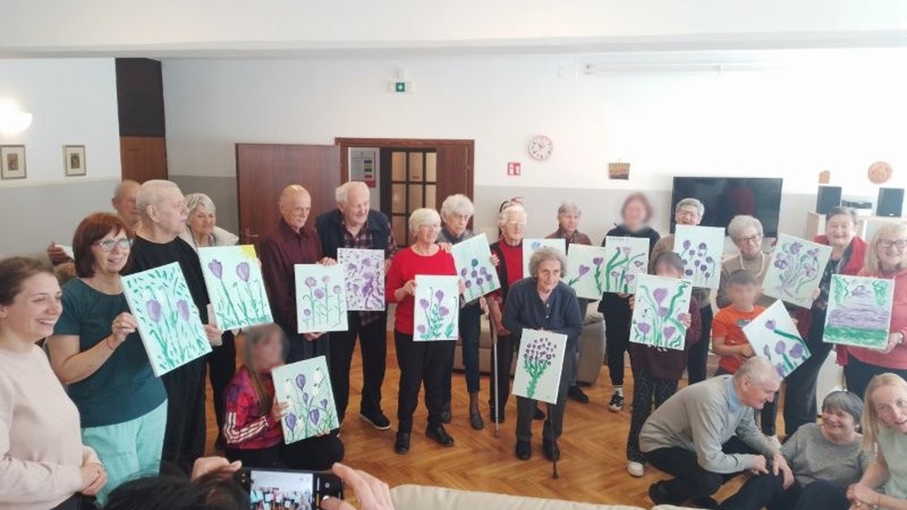 Posjet djece iz Kuća milosrđa Majmajola